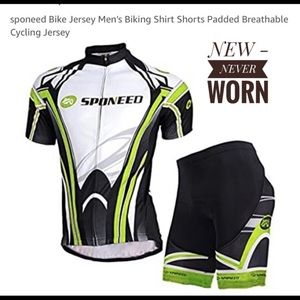 Sponeed Bike Jersey Men's Biking Set - NEW